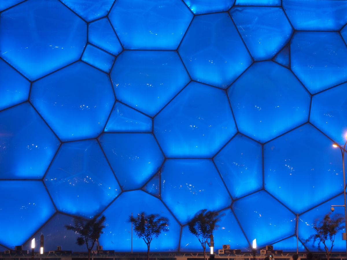 Water Cube Frame Space frame of the Water Cube • parametric by design